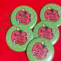 Image 1 of Bad Apple Pinback button 