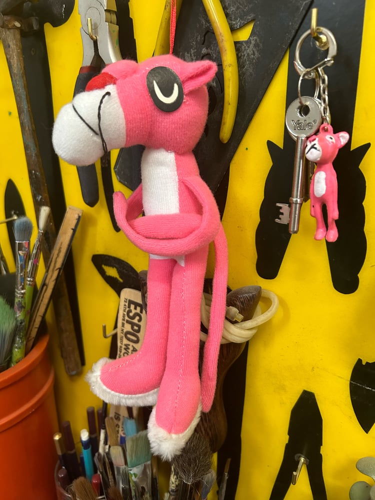 Image of Pink Panther carnival toy