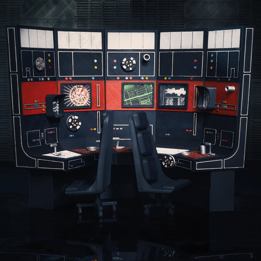 Image of Death Star Control Room