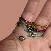 Image 1 of pyrite protection bracelet