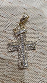 Image 2 of Charm Jumbo Cross ( Dije Cruz Grande)