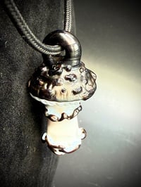 Image 2 of Electrum Mushroom Pendant