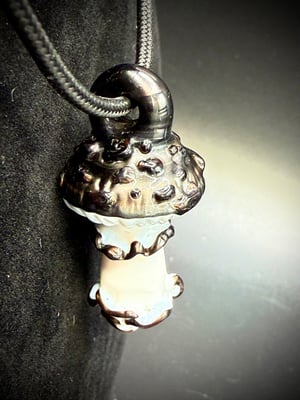 Image of Electrum Mushroom Pendant
