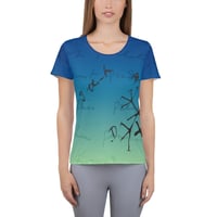 Image 4 of Darwin Thinks Fitted Athletic T-shirt