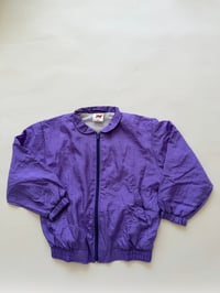Image 1 of Joy vintage Purple windbreaker jacket size 128 8 years 
