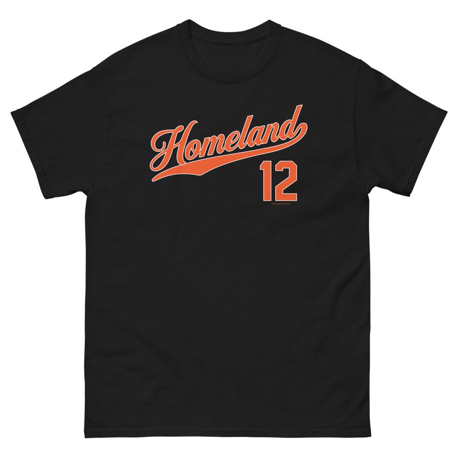 Image of Homeland Baltimore T-Shirt 21212 Mens (Black)