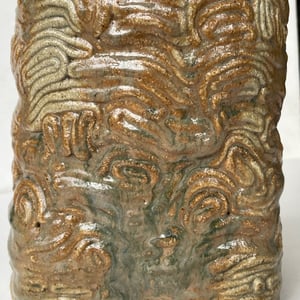 Image of SQUIGGLE COILED VASE