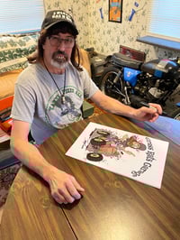 Image 3 of Grass Rat Fink Signed Posters!! 11x17 