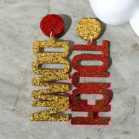 Image 4 of Touchdown Earrings