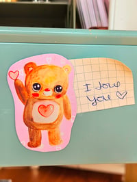 Image 2 of Love bear magnet 