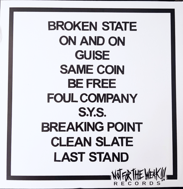 Reckoning Force - Broken State LP