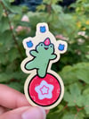 Circus Frog Sticker