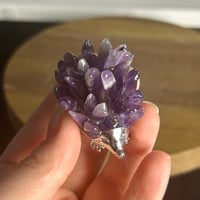 Image 2 of Chevron Amethyst Hedgehogs ($12)