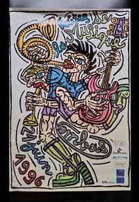 Robert Combas, "Fête de la Musique".