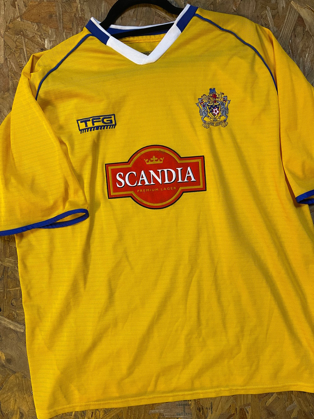 Match Worn 2003/04 TFG Away Shirt