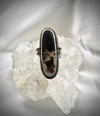 Image 1 of Crescent Moon Ring size 6.5-6.75