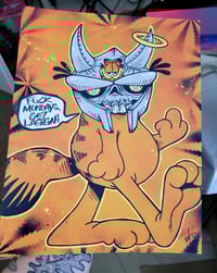 MF GARFIELD print 11x14