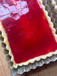 Lemon Curd Raspberry Tart