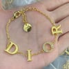 D* gold plated Bracelet 