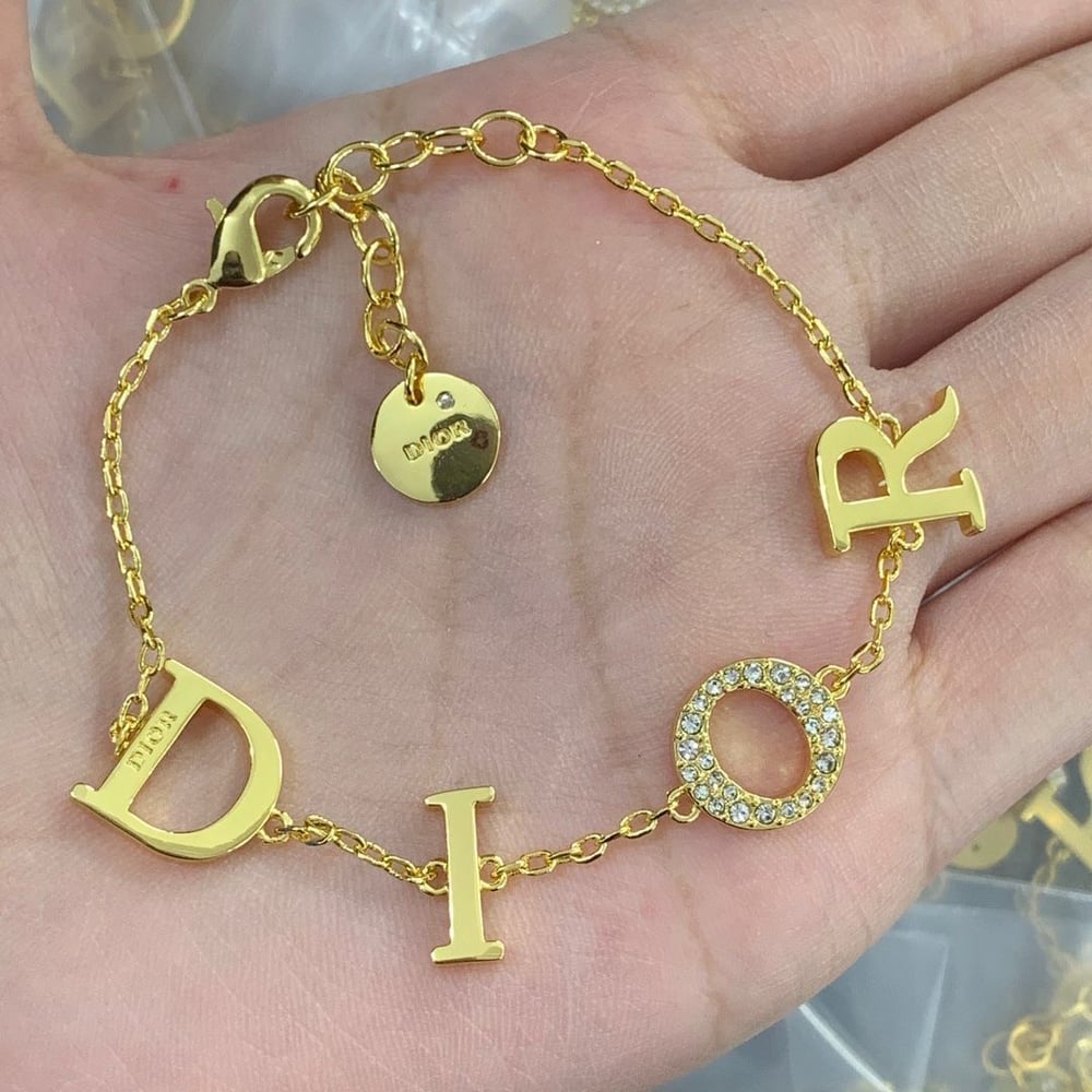 D* gold plated Bracelet 