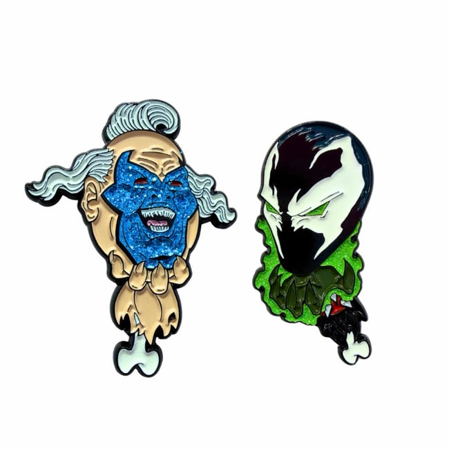 Heroes & Villains Pin Pack - Spawn vs The Violator