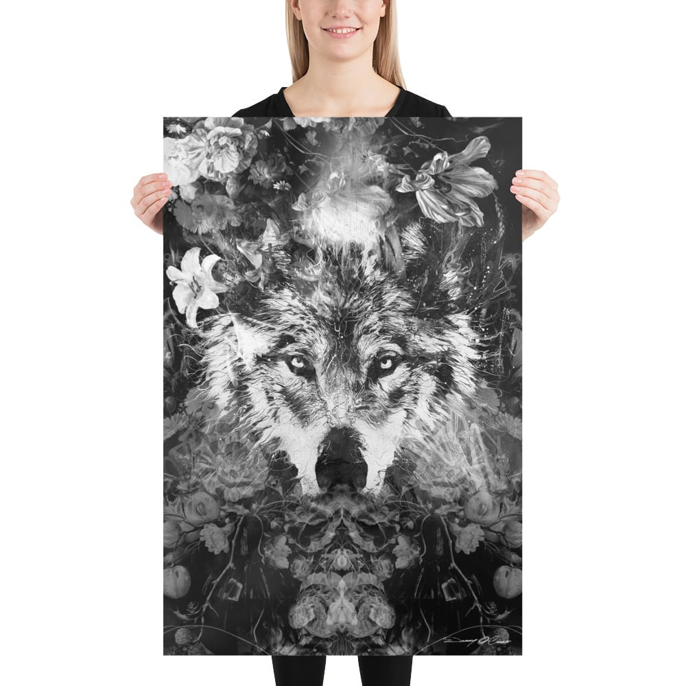 "Wolf" - OPEN EDT PRINT ON PAPER - FREE WORLDWIDE SHIPPING!!!