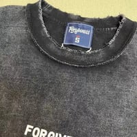 Image 4 of Forgiveness distressed washed tshirt 
