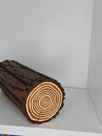 Image 8 of Forest-Inspired Chess Set | Roll-Up Log Design