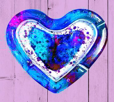 Image of Heart Ashtray 