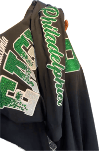 Image 2 of Blk Eagles hoodie
