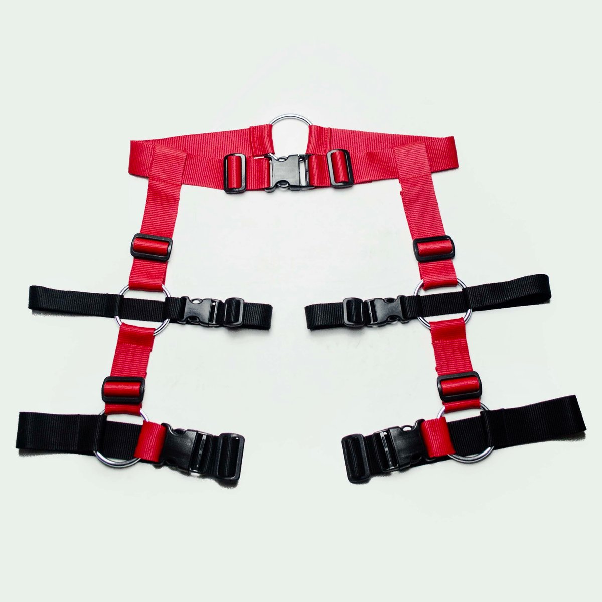 Image of TATICAL LEG HARNESS TY_01 / RED - BLACK /