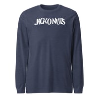 Image 2 of JACKONUTS ON YOU WHITE UNISEX L/S TEE