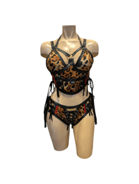 Image 5 of Leopard print set