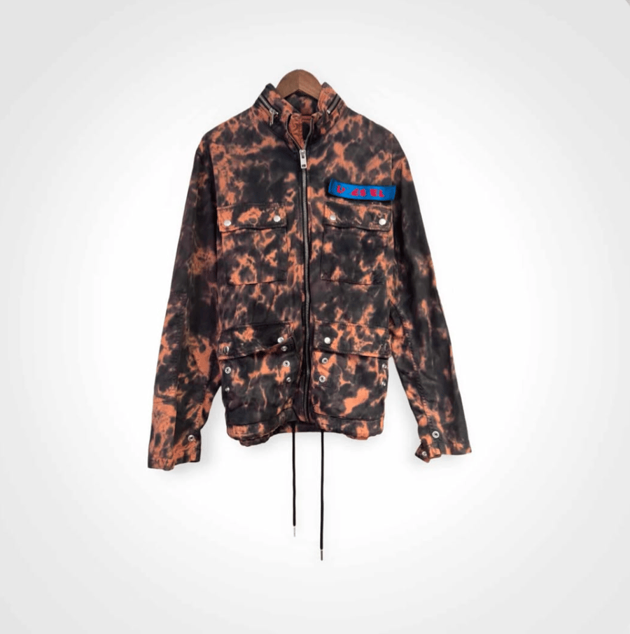 Image of Diesel Charcoal Camo M-65 J-Lee Jacket 