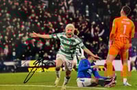 Signed Daizen Maeda Celtic FC 12x8 Picture A4