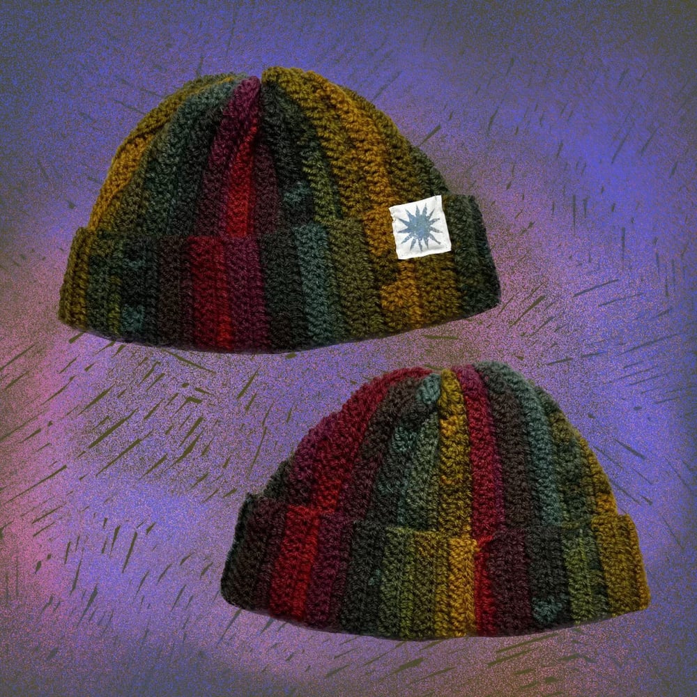 Image of Crocheted beanie 30