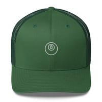 Image 19 of LUCKY 8 BALL TRUCKER HAT - THE BRYNN 