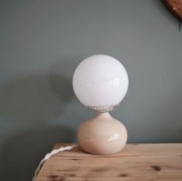 Image 4 of Petite lampe Ceramique  & Opaline