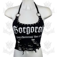 Image 1 of Gorgoroth "Tour 2023" Halter Top (SIZE S)