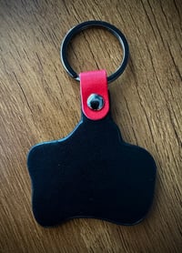 Image 2 of “The Pursuit of Recovery” Leather Embossed Keyring 