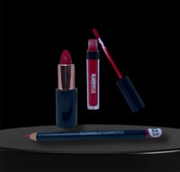 Image 1 of  3 in 1 Red LipKit