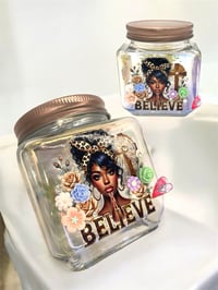 Image 3 of Praying Women Decor Jars