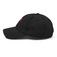 Image 11 of I love capitalism Embroidery Distressed Dad Hat