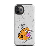 Image 6 of Tough Case for iPhone® LIVE FAST 
