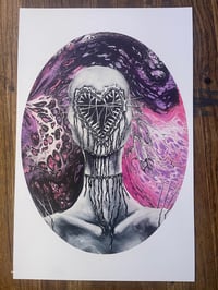 Heart Face Fine Art Print 