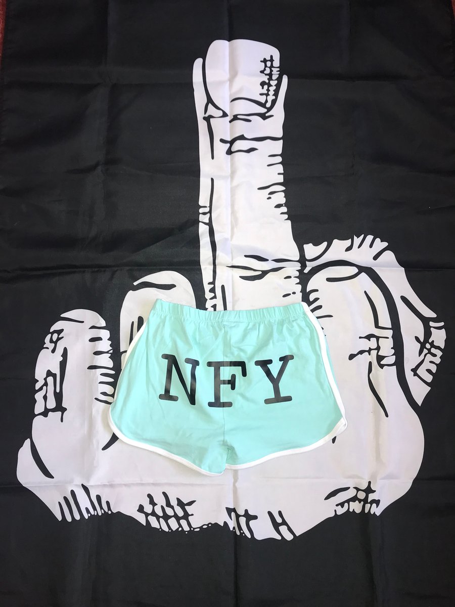 Image of NFY 🍑 Shorts (Mint Green)