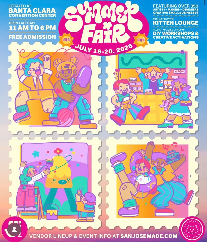 Image of Mini Cat Town @ SJMADE Summer Fair!