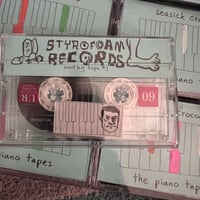 Image 3 of Seasick Crocodile- “The Piano Tapes” (Styrofoam Bootleg Tape #1) limited edition of 25