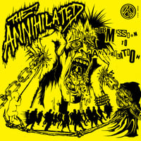 The Annihilated - "Submission To Annihilation" LP (UK Import)