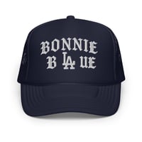 Image 1 of Embroidered Bonnie Blue Trucker Cap